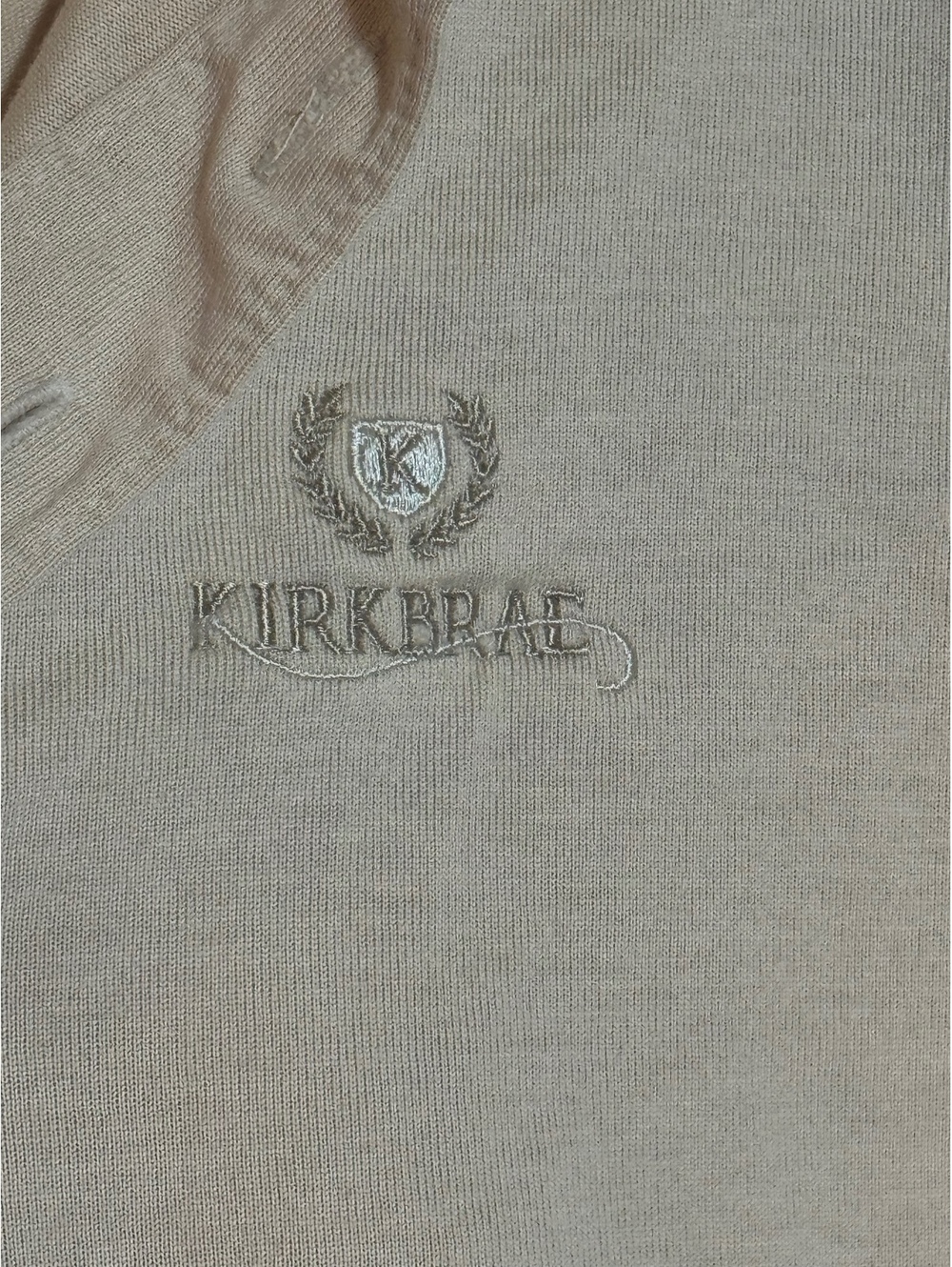 Robert Bryan polo shirt Large w/Kirkbrae RI golf club logo - Picture 3 of 7